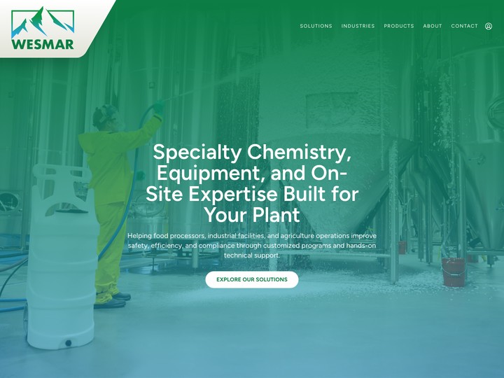 Wesmar Company Website Design by Efinitytech Seattle