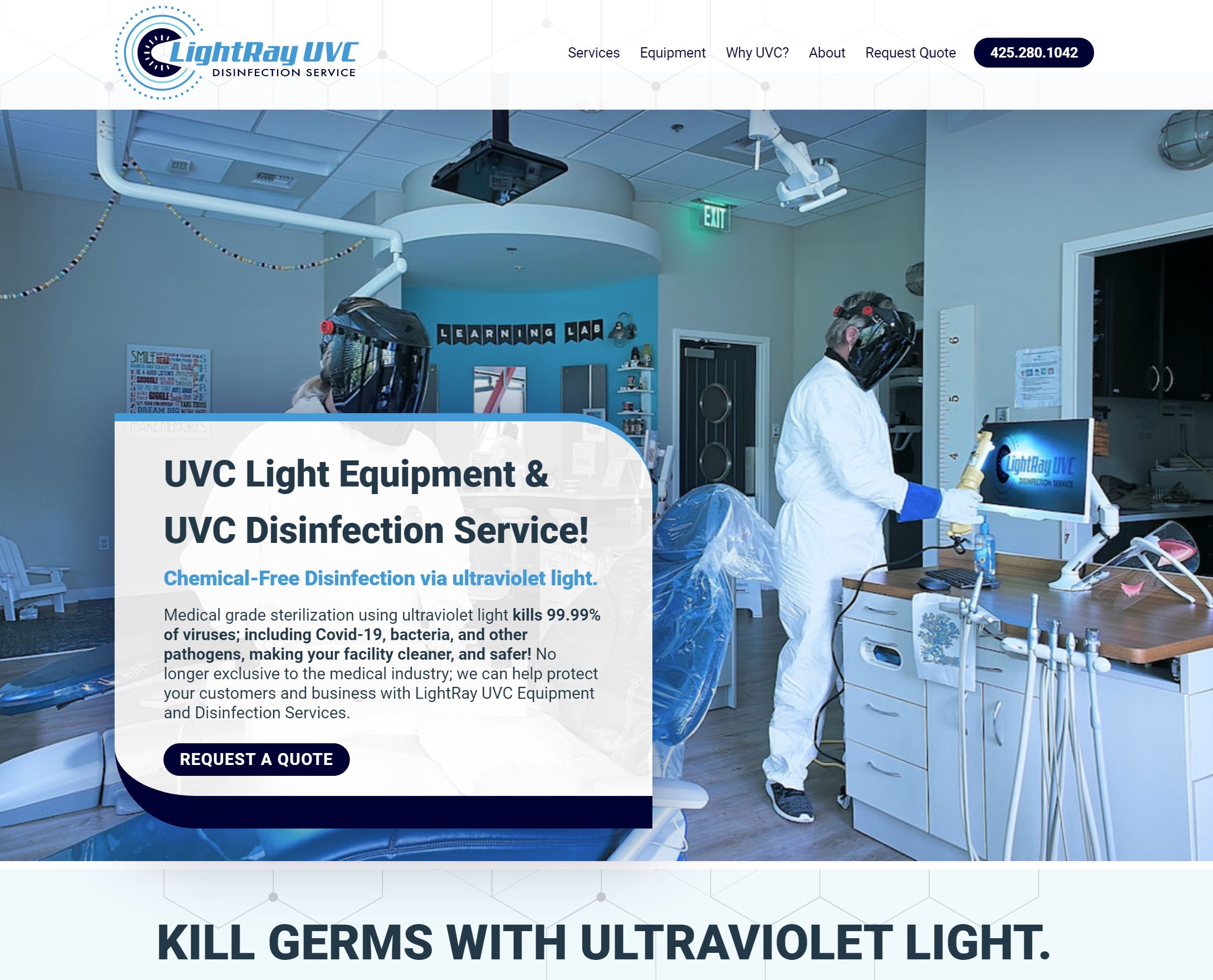 LightRay UVC New Website