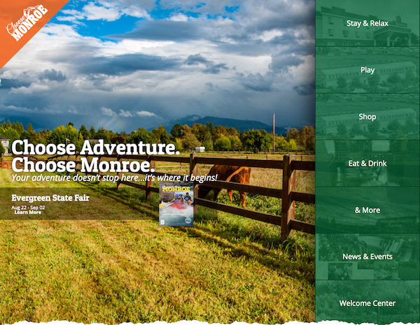 Choose Monroe Website Design by Efinitytech Seattle