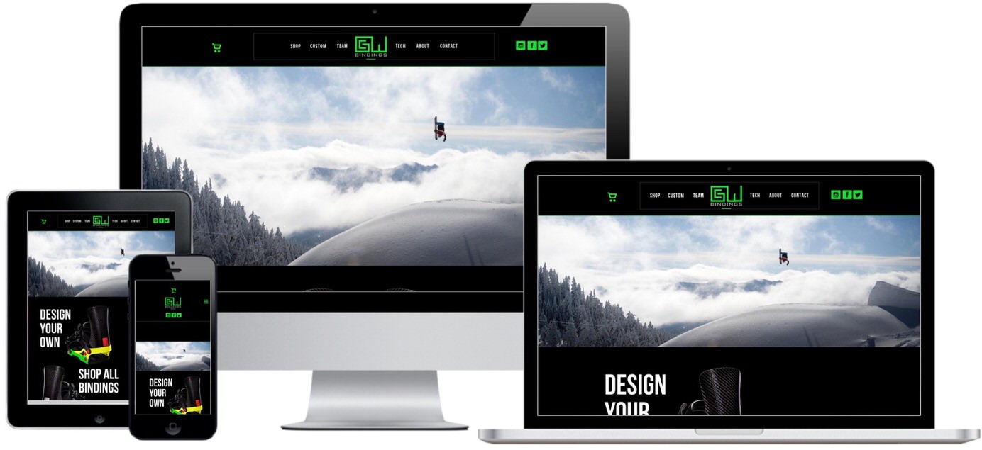 GCW Bindings Website Design by Efinitytech Seattle