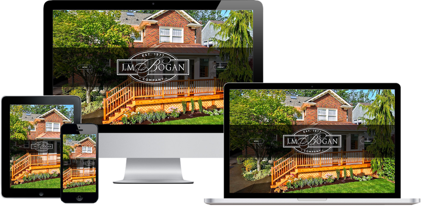 J.M. Bogan Company Website Design by Efinitytech Seattle