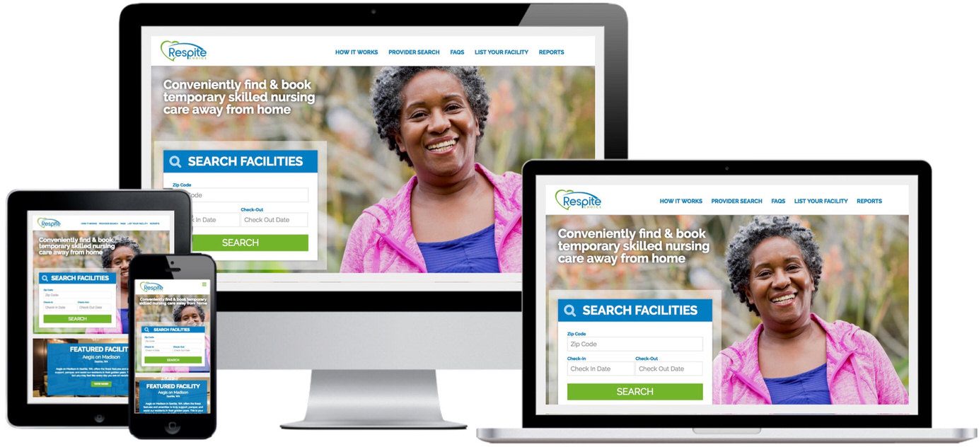 Respite Choice Website Design by Efinitytech Seattle