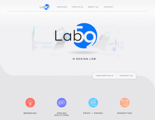 Lab59 Website Design by Efinitytech Seattle